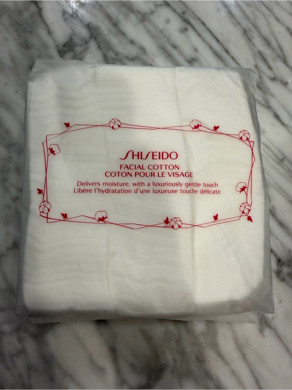 Shiseido White Facial 100% Cotton Pads 165 Sheets (New)